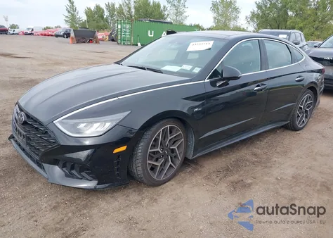 2022 Hyundai Sonata N Line из США, поврежденный, VIN 5NPEK4JC6NH136532